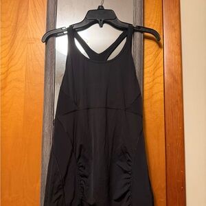 Athleta Black Racerback Tank